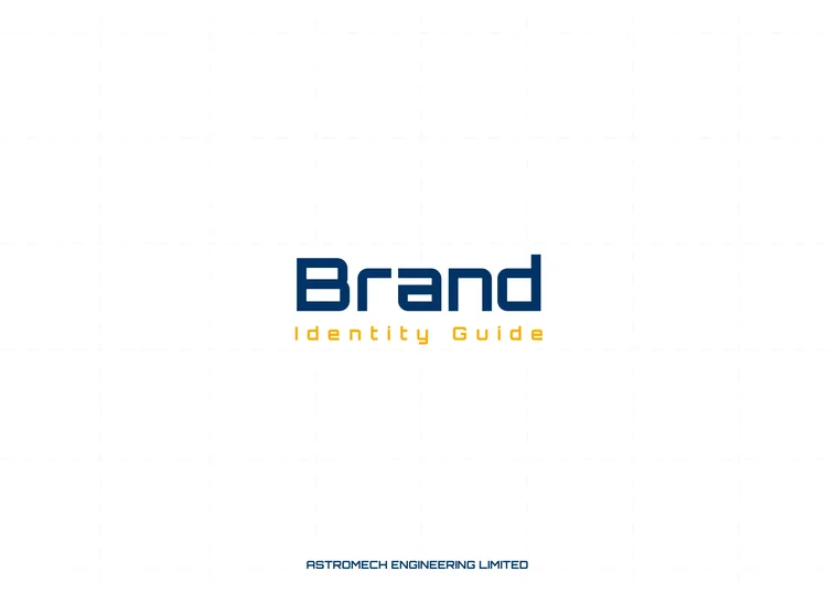 Brand identity guide cover