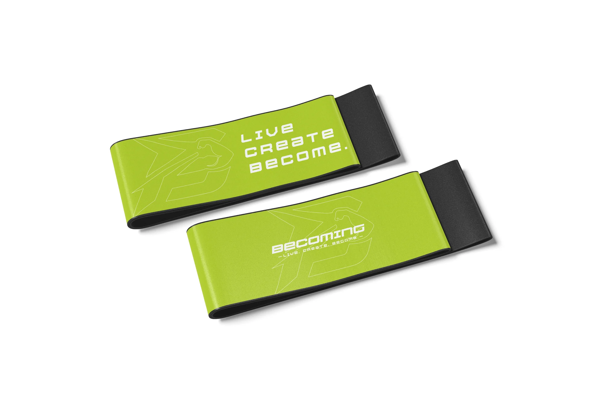 Becoming branded application mockup