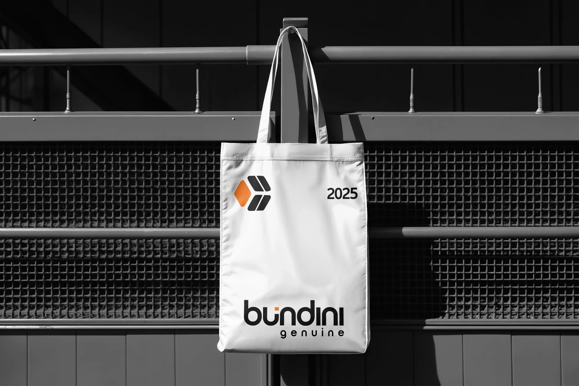 Bundini Genuine tote bag mockup